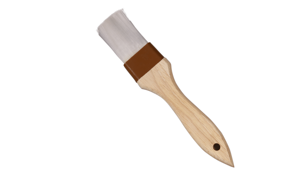 High Heat Pastry Brush with Wooden Handle